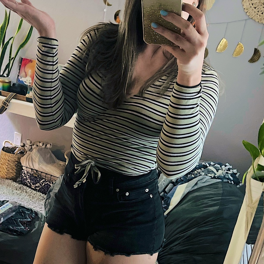 Urban Outfitters Wrap Crop Top